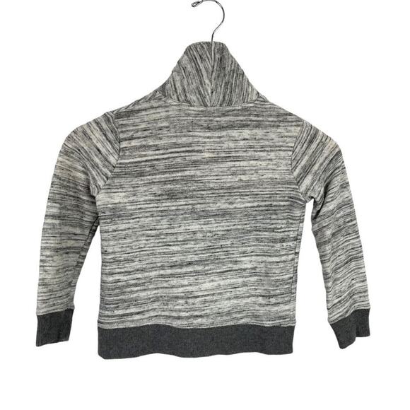 OshKosh Gray marbled button up sweater Size 5T - Picture 6 of 8
